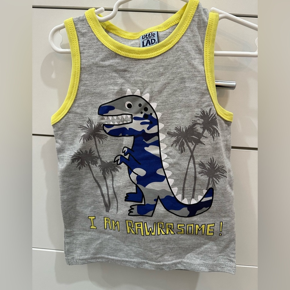 Toddler Boys Sleeveless t-shirt Size 3T